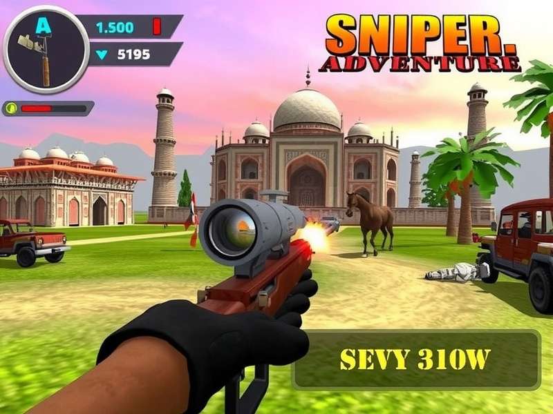 India Sniper Adventure Game Screenshot